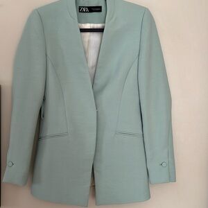 Beautiful Zara Blazer in sea green